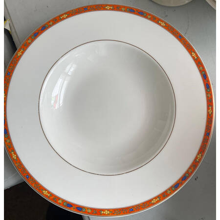 Celine Fruits Large Rim Soup Bowl