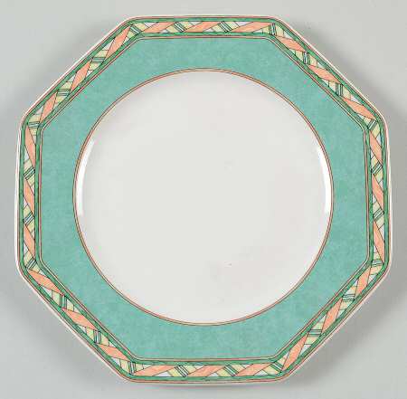 Peppermint Bread & Butter Plate