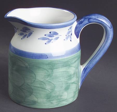Blue Leaves 28 Oz Pitcher