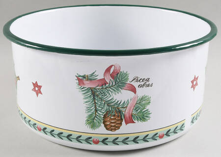 French Garden Christmas 8 Quart Metal Stockpot No Lid