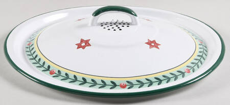 French Garden Christmas Lid for 8 Qt Metal Stockpot