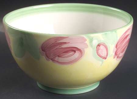 Rose Garden  9" Round Vegetable Bowl