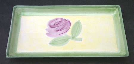 Rose Garden  Large Sandwich Tray