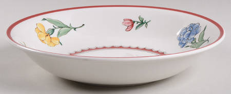 Jardin d'Alsace Fleur 9" Individual Pasta Bowl