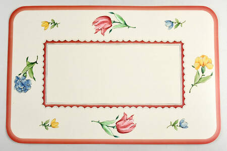 Jardin d'Alsace Fleur Vinyl Placemat by Villeroy & Boch