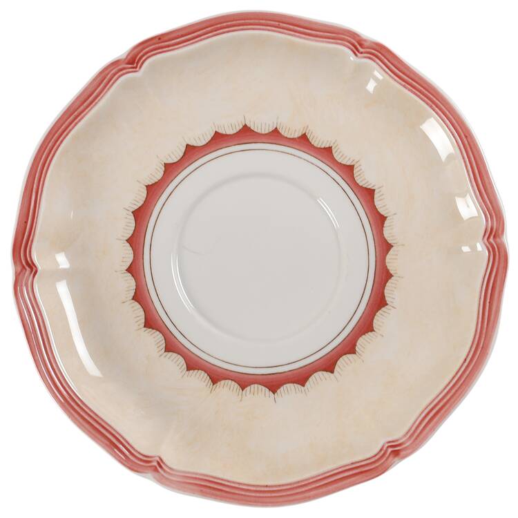 Jardin d'Alsace Fleur Breakfast/Cream Soup Saucer for CSSBRL by Villeroy & Boch