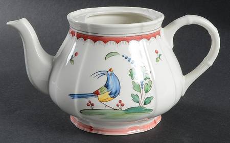 Jardin d'Alsace Fleur Teapot No Lid