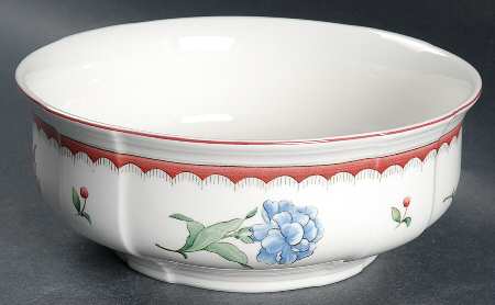 Jardin d'Alsace Fleur 7" Round Vegetable Bowl by Villeroy & Boch