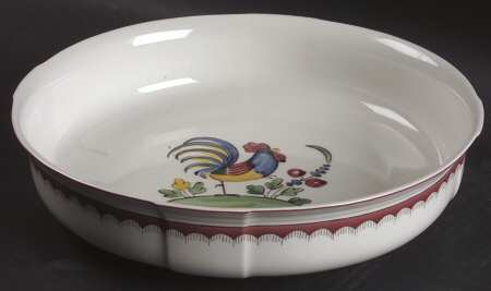 Jardin d'Alsace Fleur Round Shallow Bowl by Villeroy & Boch