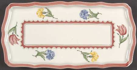 Jardin d'Alsace Fleur Large Sandwich Tray by Villeroy & Boch