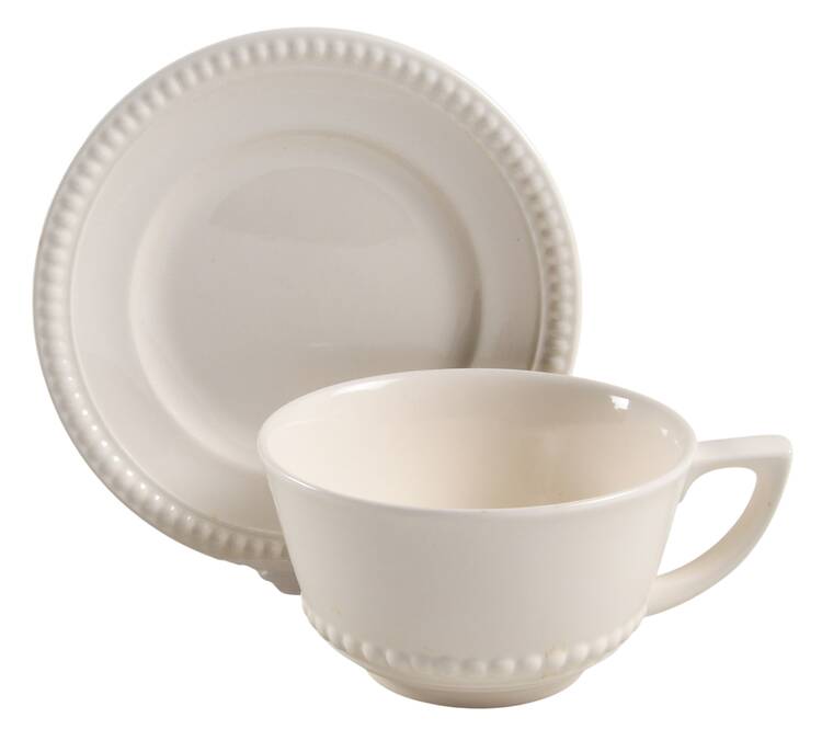 Coffeehouse Breakfast Cup & Saucer Set