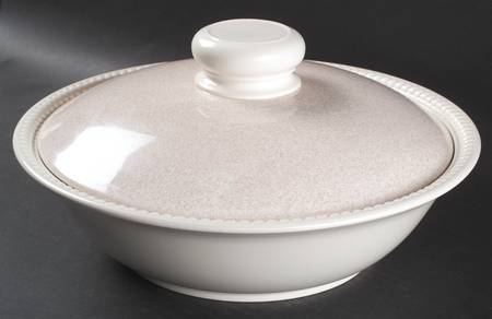 Coffeehouse Round Covered Vegetable