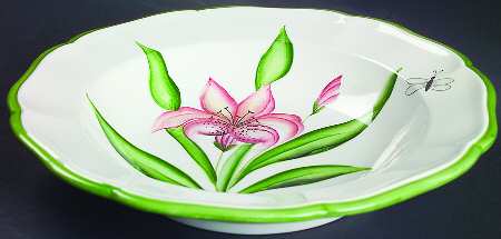 Fiori Belli 9" Individual Pasta Bowl