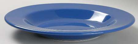Prisma Dragon Blue Large Rim Soup Bowl