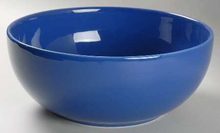 Prisma Dragon Blue 10" Large Salad Serving Bowl