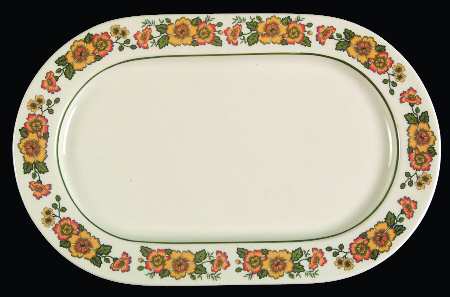 COTTAGE 11" Oval Serving Platter