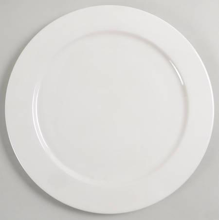 Easy White Chop Plate (Round Platter)