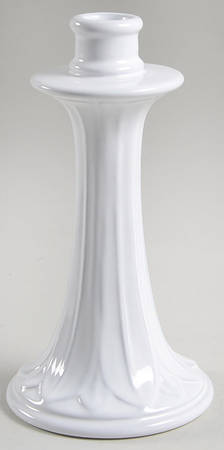 Antico Bianco 8" Tall Candlestick