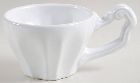 Antico Bianco Flat Cup