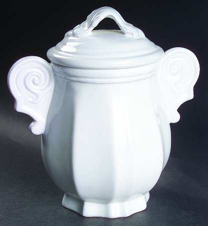 Antico Bianco Small Canister & Lid