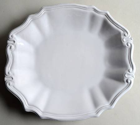 Antico Bianco 12" Oval Serving Platter