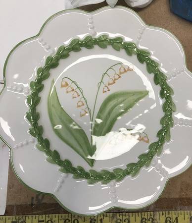 Boxwood Dessert/Pie Plate