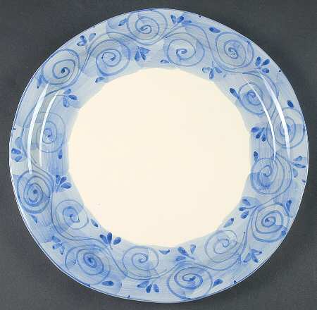 Isabelle's Garden Blue by Vietri (Italy)
