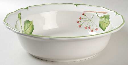 Millefoglie 11" Round Vegetable Bowl