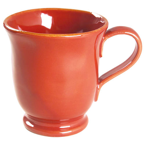 Paprika Footed Mug