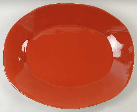 Paprika 19" Oval Serving Platter