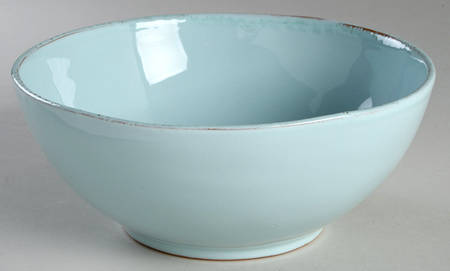 Sorbetto (Aqua) 8" Round Serving Bowl