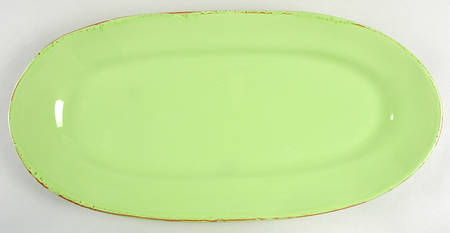 Sorbetto (Pistachio) 16" Oval Serving Platter
