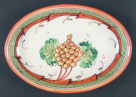 Tre Vigne 13" Oval Serving Platter