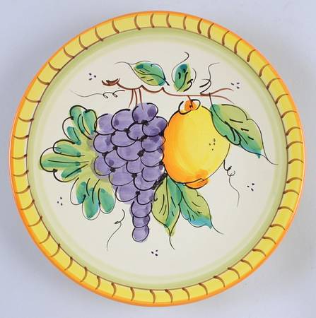 Tre Vigne Luncheon Plate