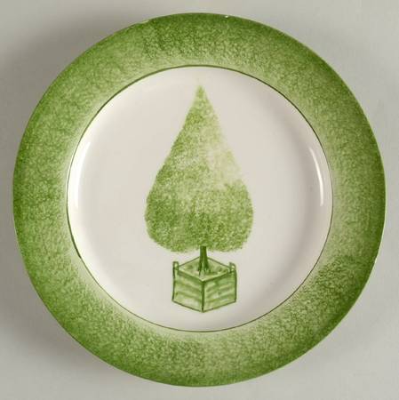 Topiary Dessert/Pie Plate