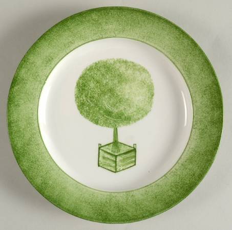 Topiary Dessert/Pie Plate