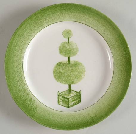 Topiary Dessert/Pie Plate