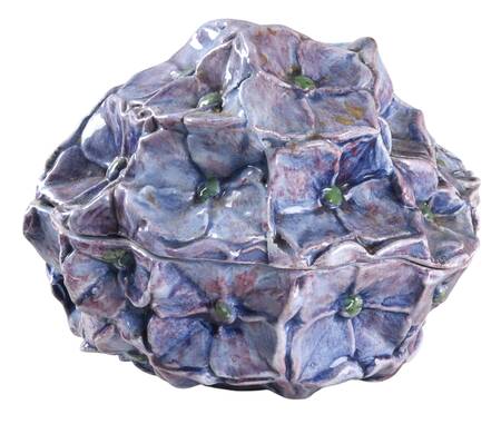 Isabelle's Garden Floral 4" Round Box & Lid