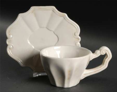 Portobello Flat Cup & Saucer Set