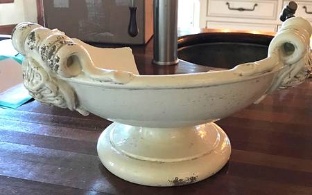 Portobello Footed Centerpiece