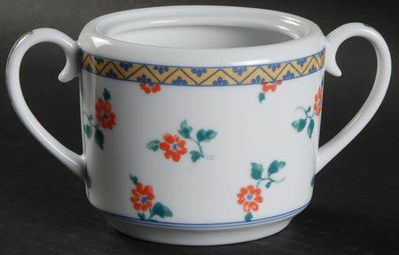 Fleur Sugar Bowl No Lid