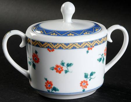 Fleur Sugar Bowl & Lid