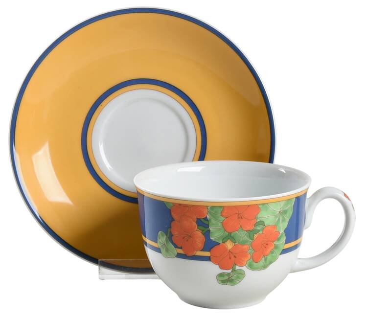 Mississippi Flat Cup & Saucer Set