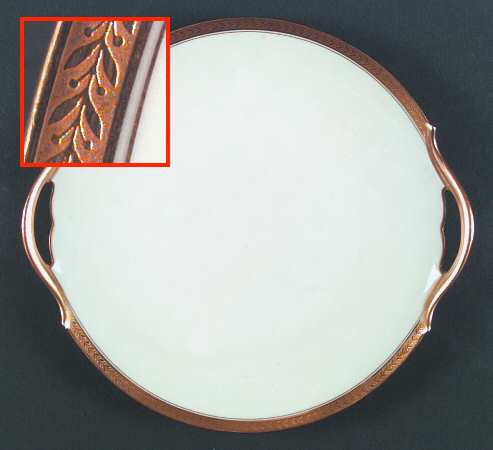 VIG81 Handled Cake Plate
