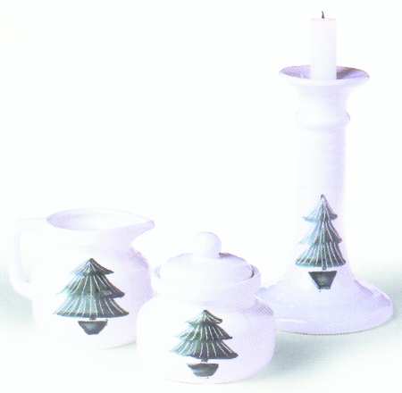 Conifera 8" Tall Candlestick