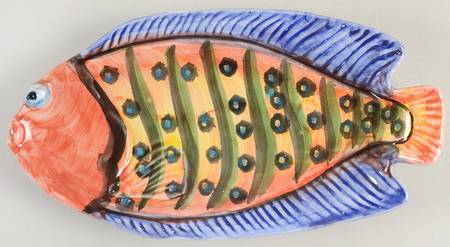 Acquario 9" Fish Plate