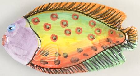 Acquario 9" Fish Plate