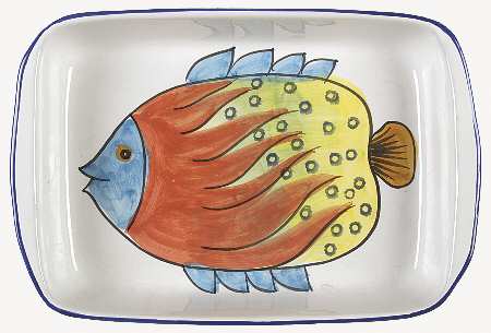 Acquario 13"  Rectangular Baker