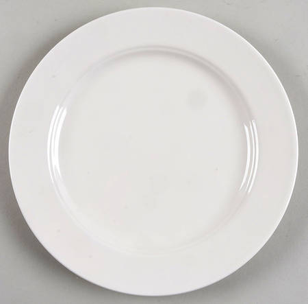 Corpo White Luncheon Plate