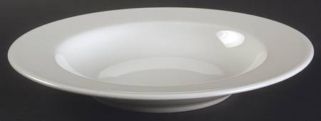 Corpo White Large Rim Soup Bowl